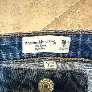 Abercrombie & Fitch Blue High Rise Jeans
